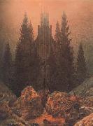 Caspar David Friedrich Cross in the Mountains (mk10) oil painting picture wholesale